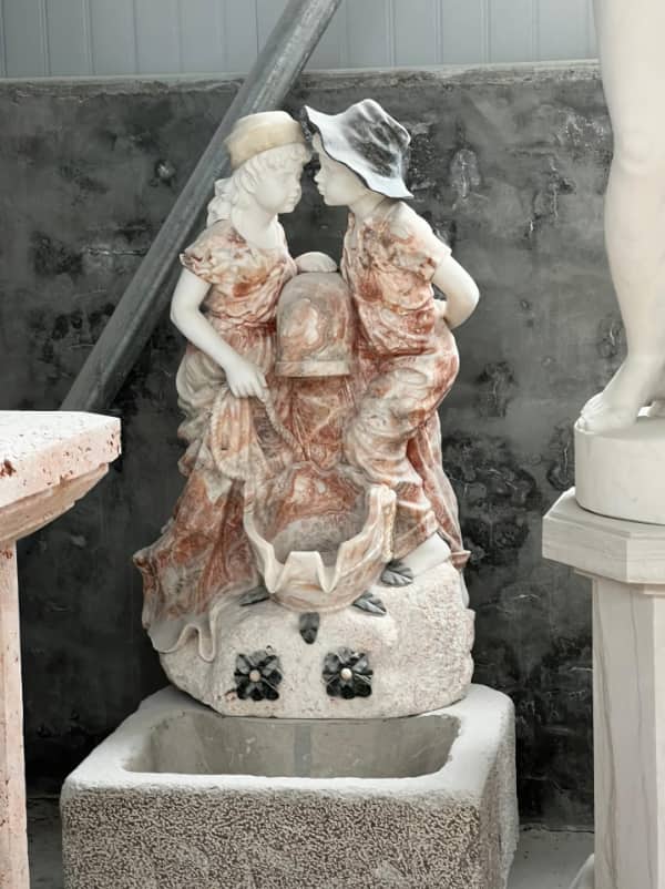 Скульптуры из мрамора Китай