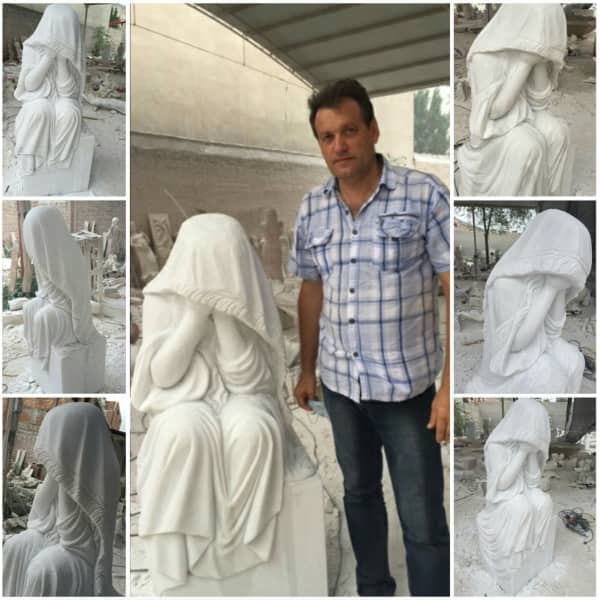 Скульптуры из мрамора с завода в Китае